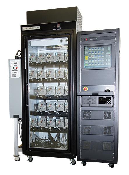 Highly accelerated stress screen and burn-in tester for semiconductor equipment subassembly