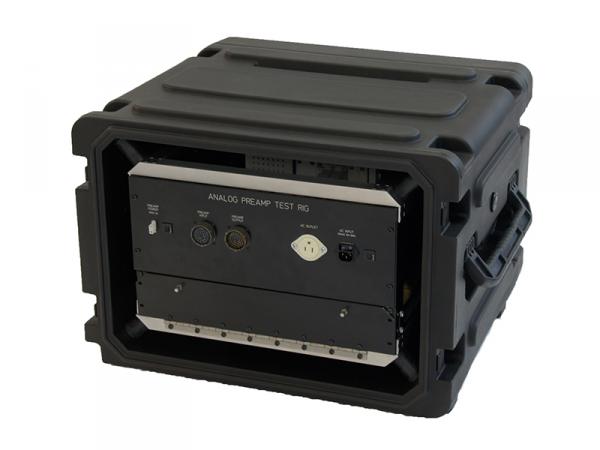 Rugged portable pre-amplifier test system