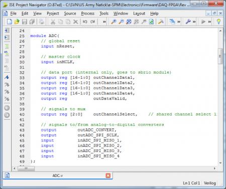 Verilog source code