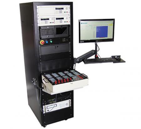 extendedUTS for test of PCBAs, shown with breakout fixture