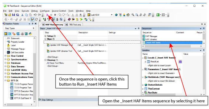 Display and execute command lines from within a TestStand sequence file -  NI Community